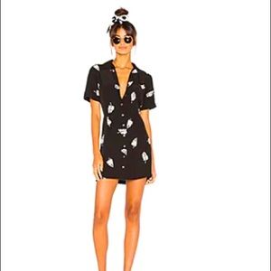 Capulet Lelaina Mini Dress in Leaf Print